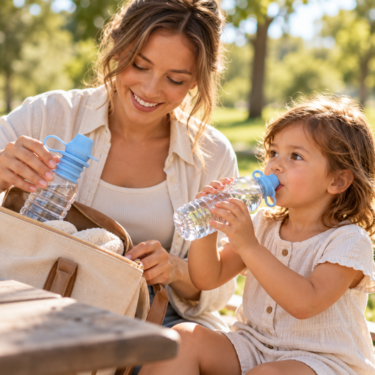 SoftSip – Mama und Kind beim Picknick