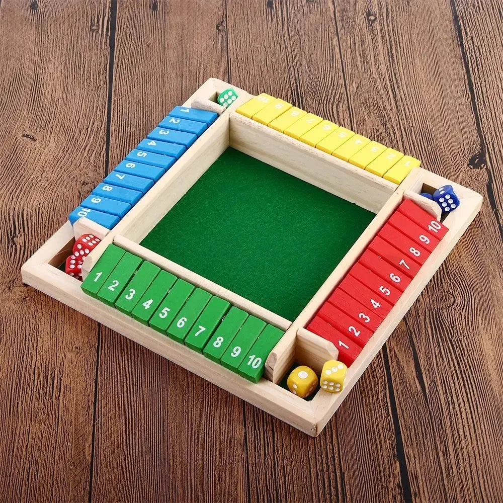 NineFlip® Zahlenspiel aus Holz für die ganze Familie