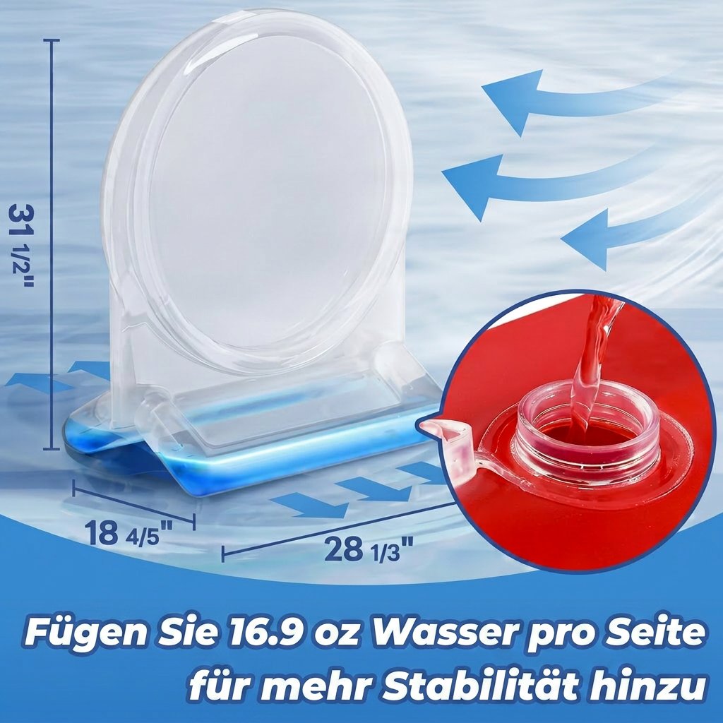 AquaDart® Aufblasbares Wasser Zielspiel