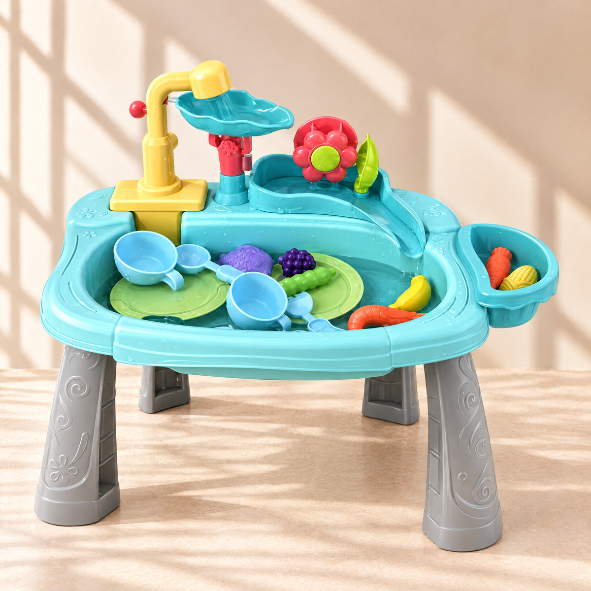 LittleSplash Spielküche Azurblau