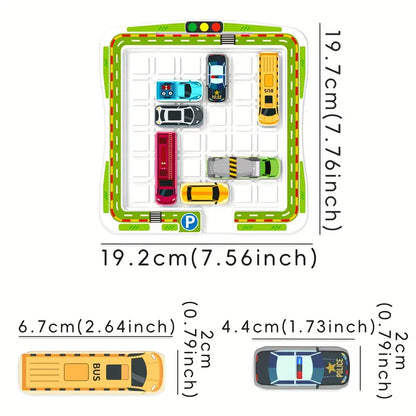 Auto Parkeerdoolhof Puzzel