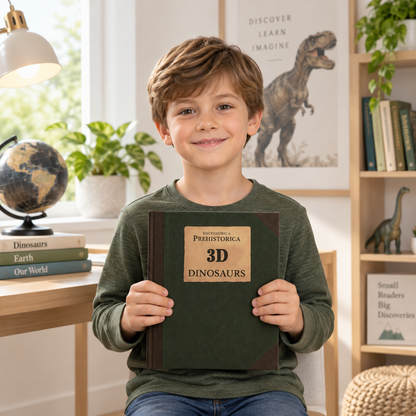 DinoPop® Interaktive 3D Dinosaurier Pop-up Enzyklopädie