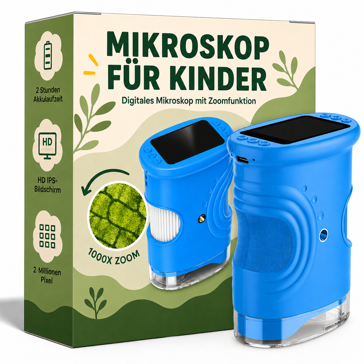 DigiScope® Abenteuer Mikroskop für Kinder