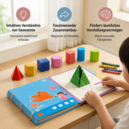 GeoQuest® Geometrie Lernbuch für Kinder