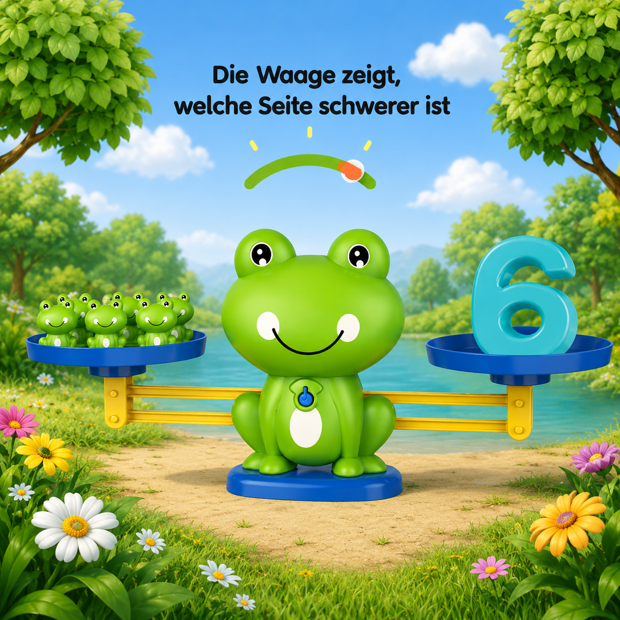 FrogCount® Frosch Balance Rechenspiel