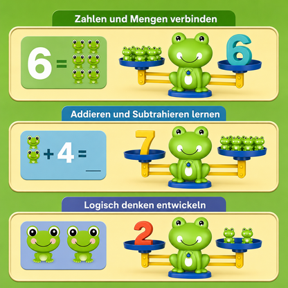FrogCount® Frosch Balance Rechenspiel