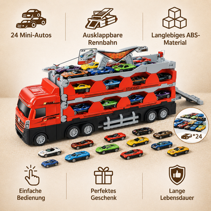 GoCargo® Rennbahn Spieltruck für Kinder