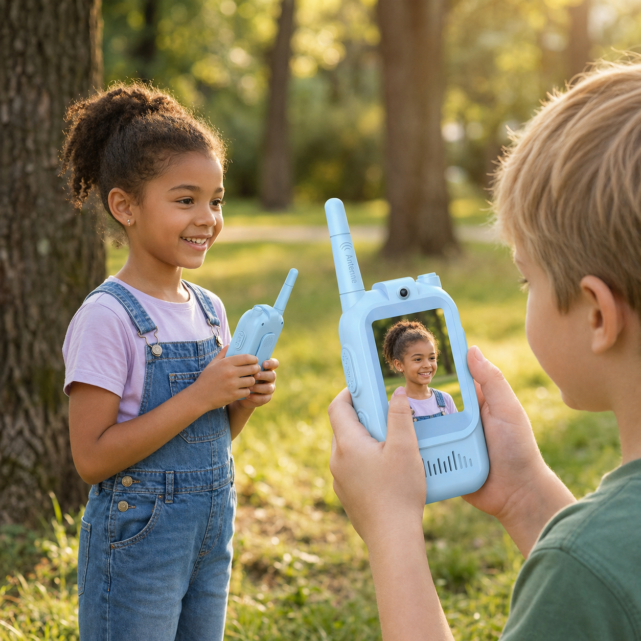 MiniTalk® Video Walkie Talkie Set