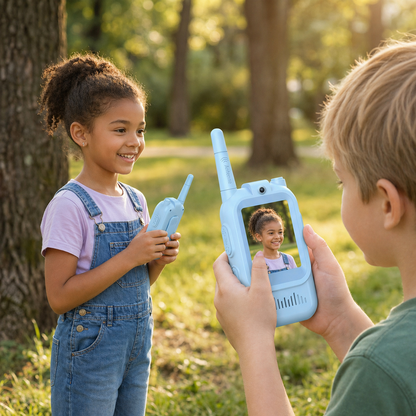 MiniTalk® Video Walkie Talkie Set