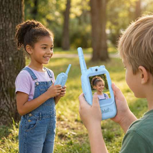 MiniTalk® Video Walkie Talkie Set