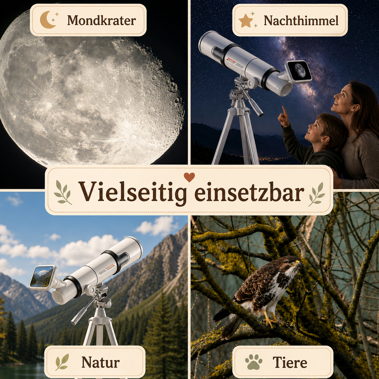 AstroNova® Digitales Kinder Teleskop
