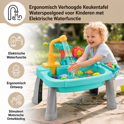 LittleSplash® Verhoogde Speelkeuken met Waterfunctie