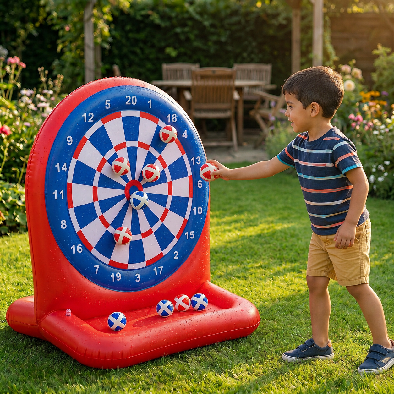 AquaDart® Aufblasbares Wasser Zielspiel