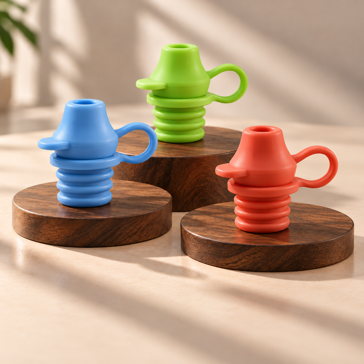 SoftSip Auslaufsichere Trinkaufsätze (3er Set)