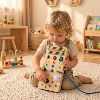 LumiBoard® Holz Sensorikboard mit Licht