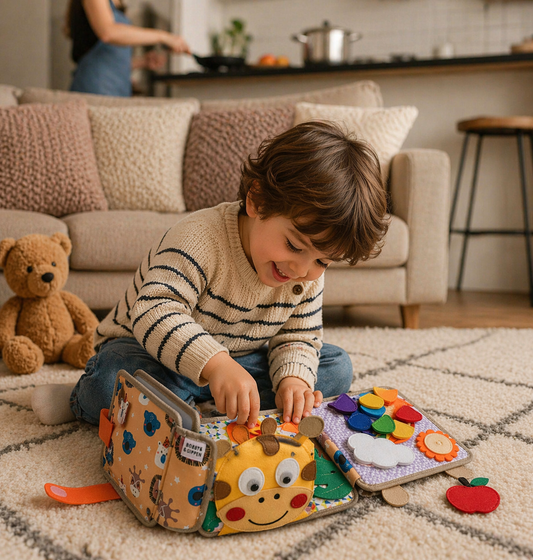 TinyFold® Montessori Busy Board