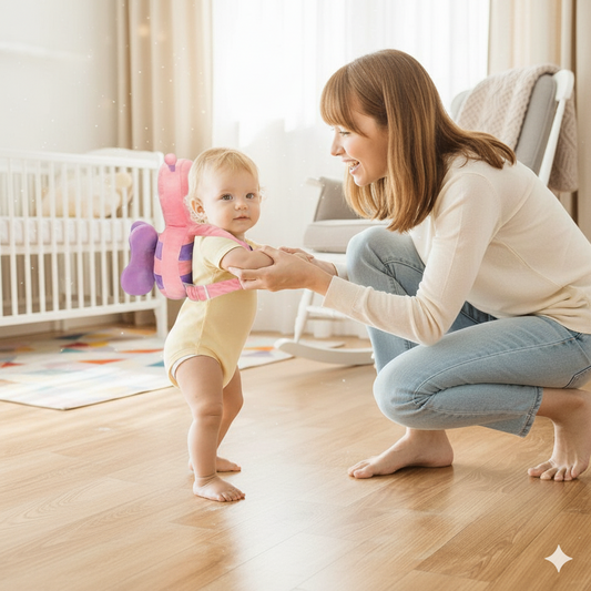 Schattige baby hoofdbeschermer.