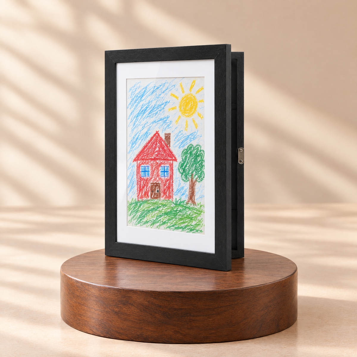 ArtoWall Kinderkunst Wechselrahmen in Schwarz