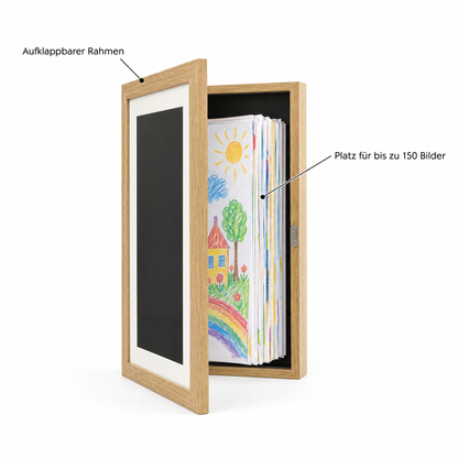 ArtoWall aufklappbarer Rahmen mit Platz für bis zu 150 Bilder