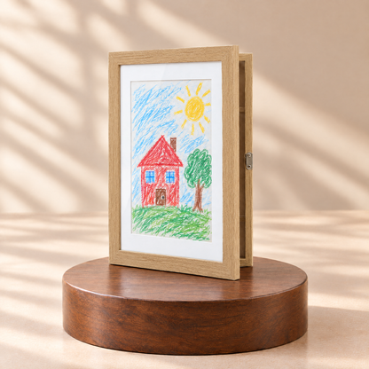 ArtoWall Kinderkunst Wechselrahmen in Holz