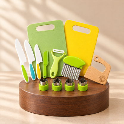 MiniChef Küchengeräte Set für Kinder, 13-teilig