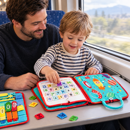 MiniMundo Spiel- und Lernbuch – unterwegs im Zug