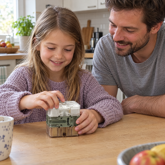 MazeCube – gemeinsam mit Papa knobeln