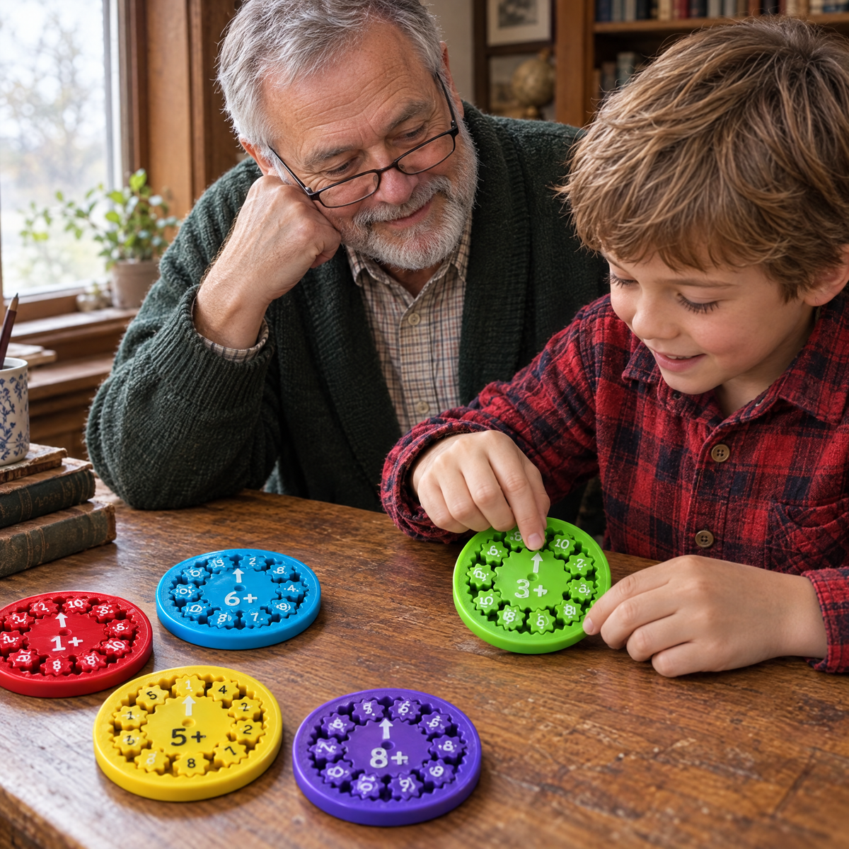SpinWise – Rechnen üben mit Opa