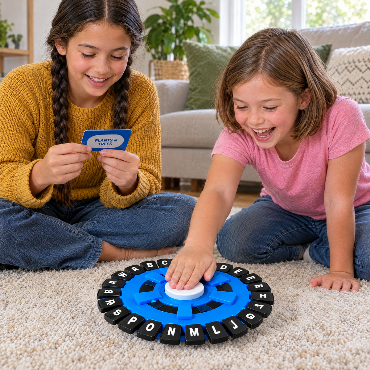 TapWord Wortspiel – Schwestern spielen zusammen