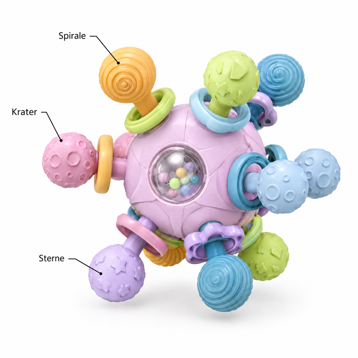 LunaGrip – Krater, Spirale, Sterne