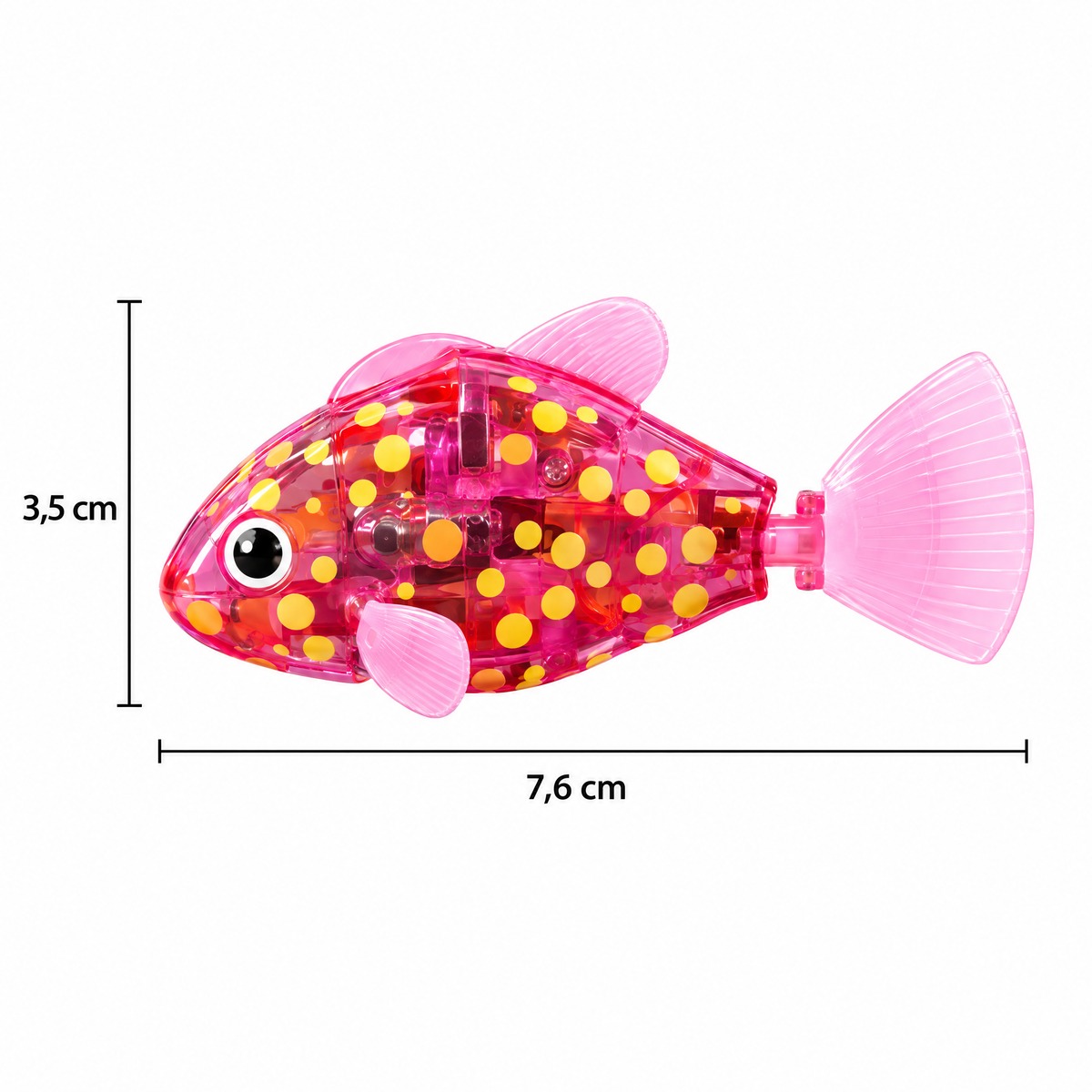 LumiFish Maße 7,6 x 3,5 cm