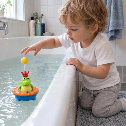 CrocoGlow in der Badewanne