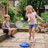 SwingBuddy® Tennistrainer mit Rückprallball für Kinder