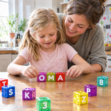 SnapWise® Magnetische Buchstaben- und Zahlenbausteine