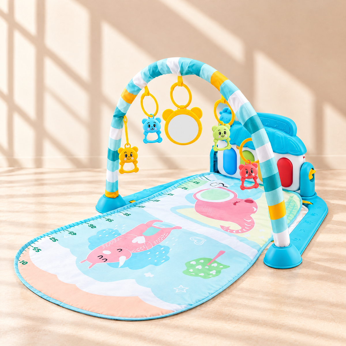 TinyTunes Spieldecke – Hellblau Elefant
