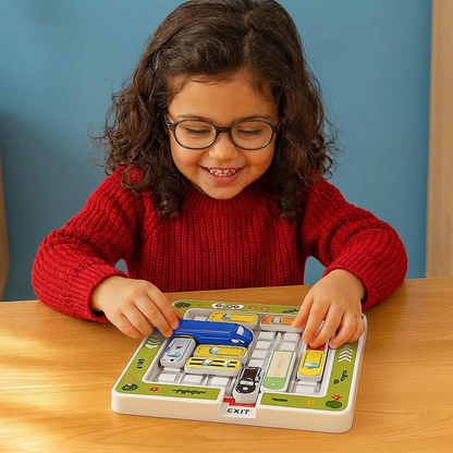 Auto Parkeerdoolhof Puzzel