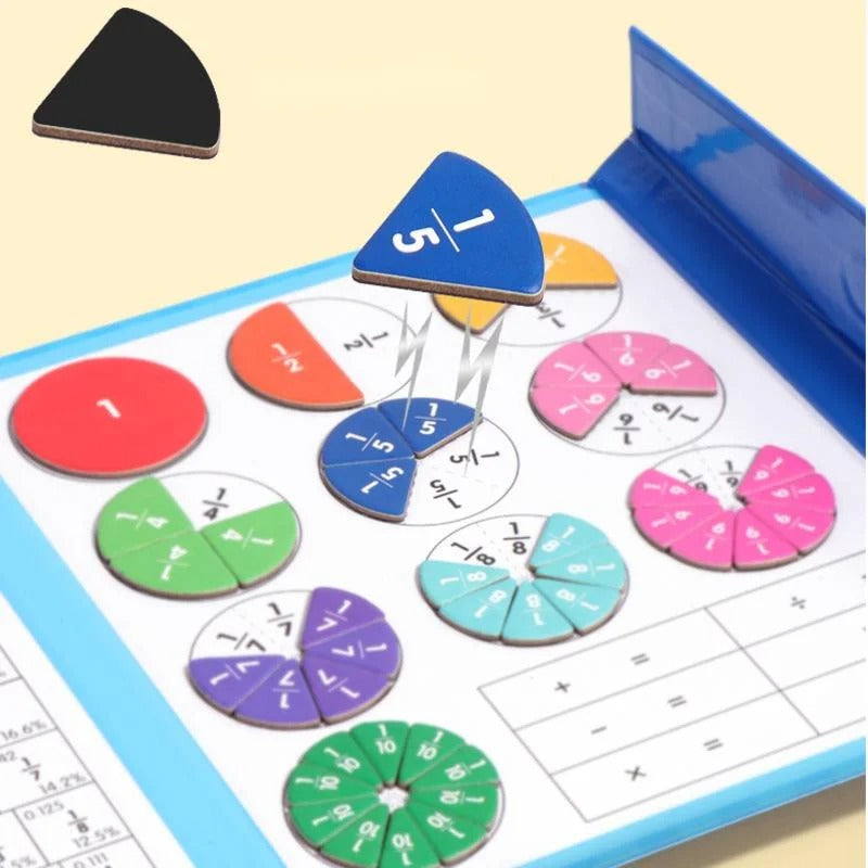 FractionMag® Montessori Bruchrechnen Magnetboard