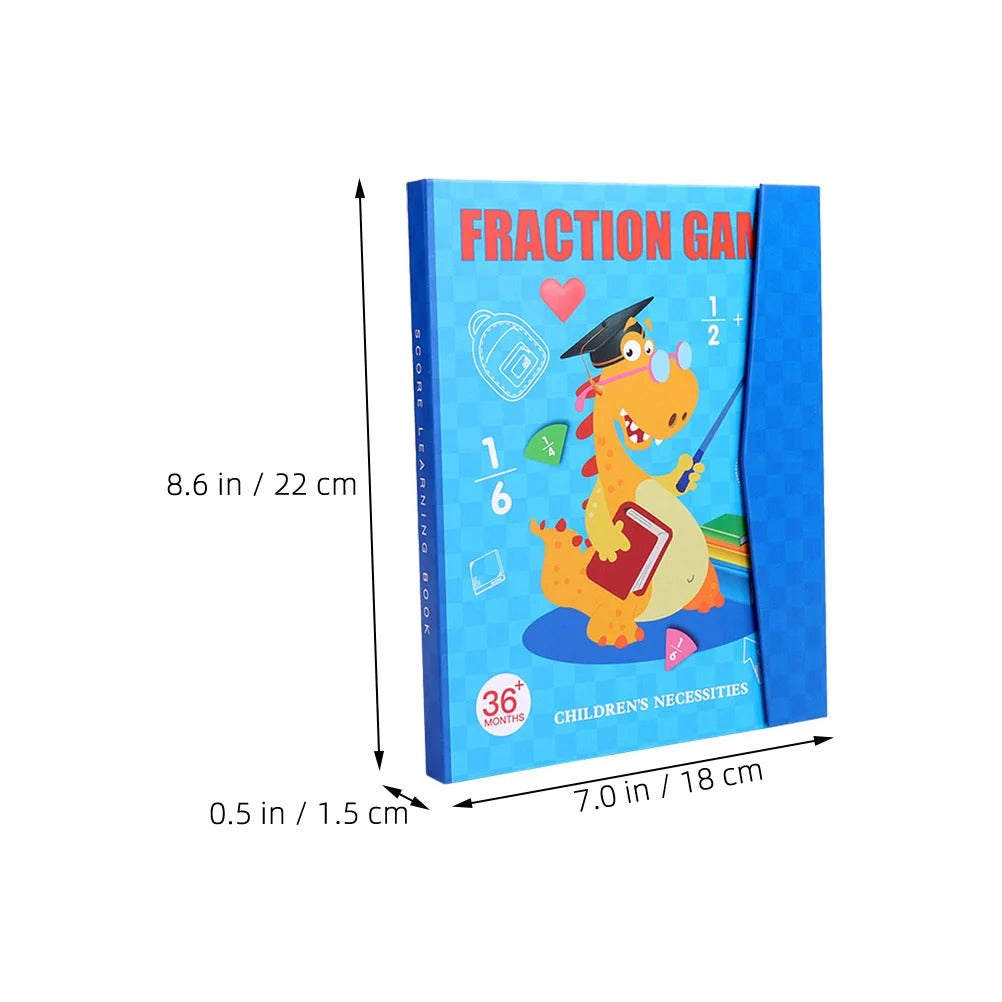 FractionMag® Montessori Bruchrechnen Magnetboard