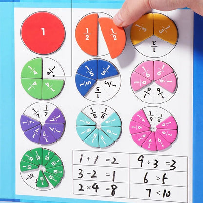 FractionMag® Montessori Bruchrechnen Magnetboard