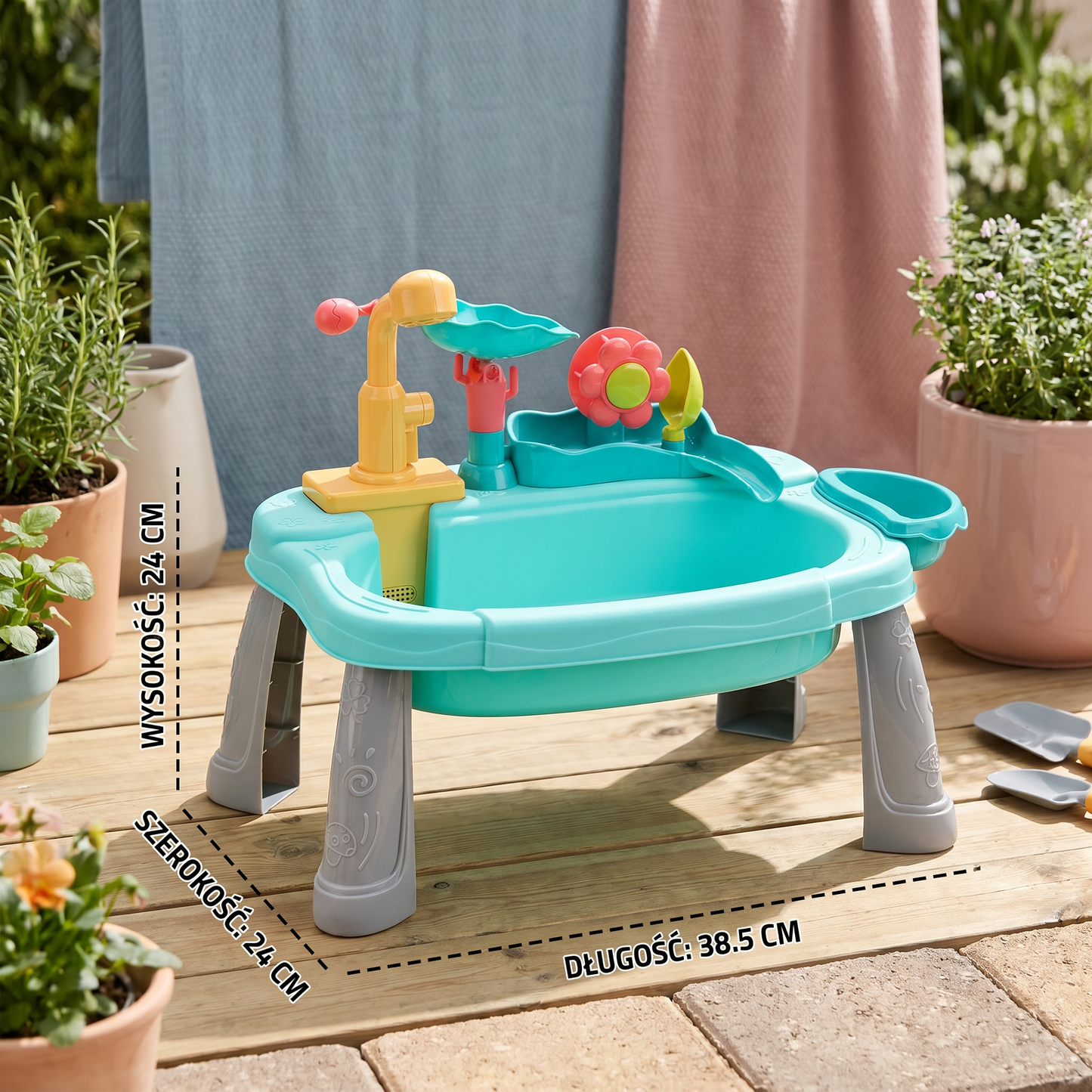 LittleSplash® Verhoogde Speelkeuken met Waterfunctie